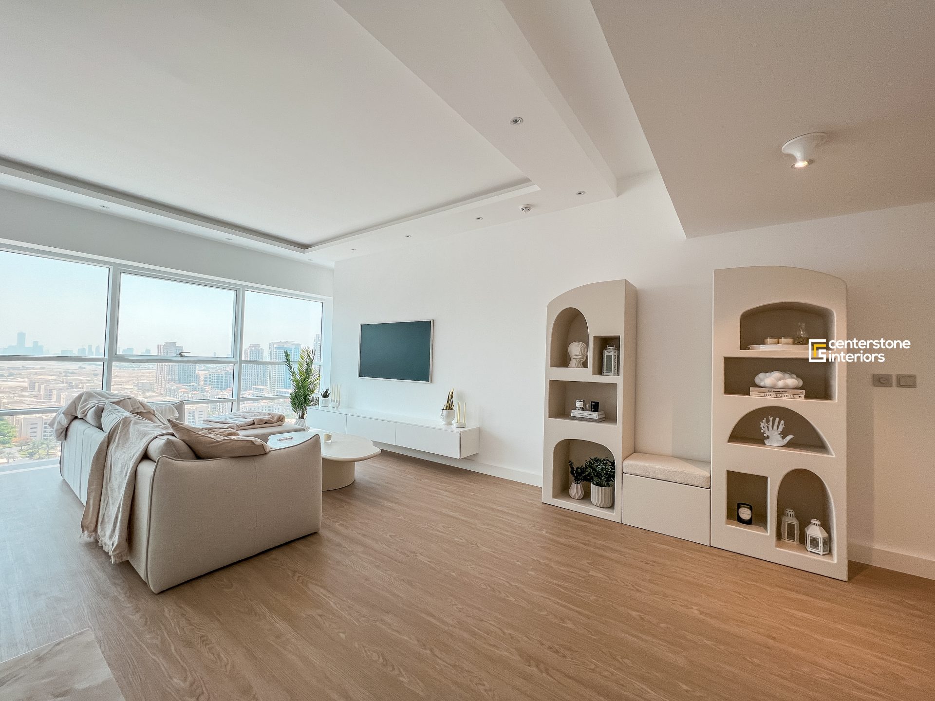 The Greens - Interior Renovation - Living Room