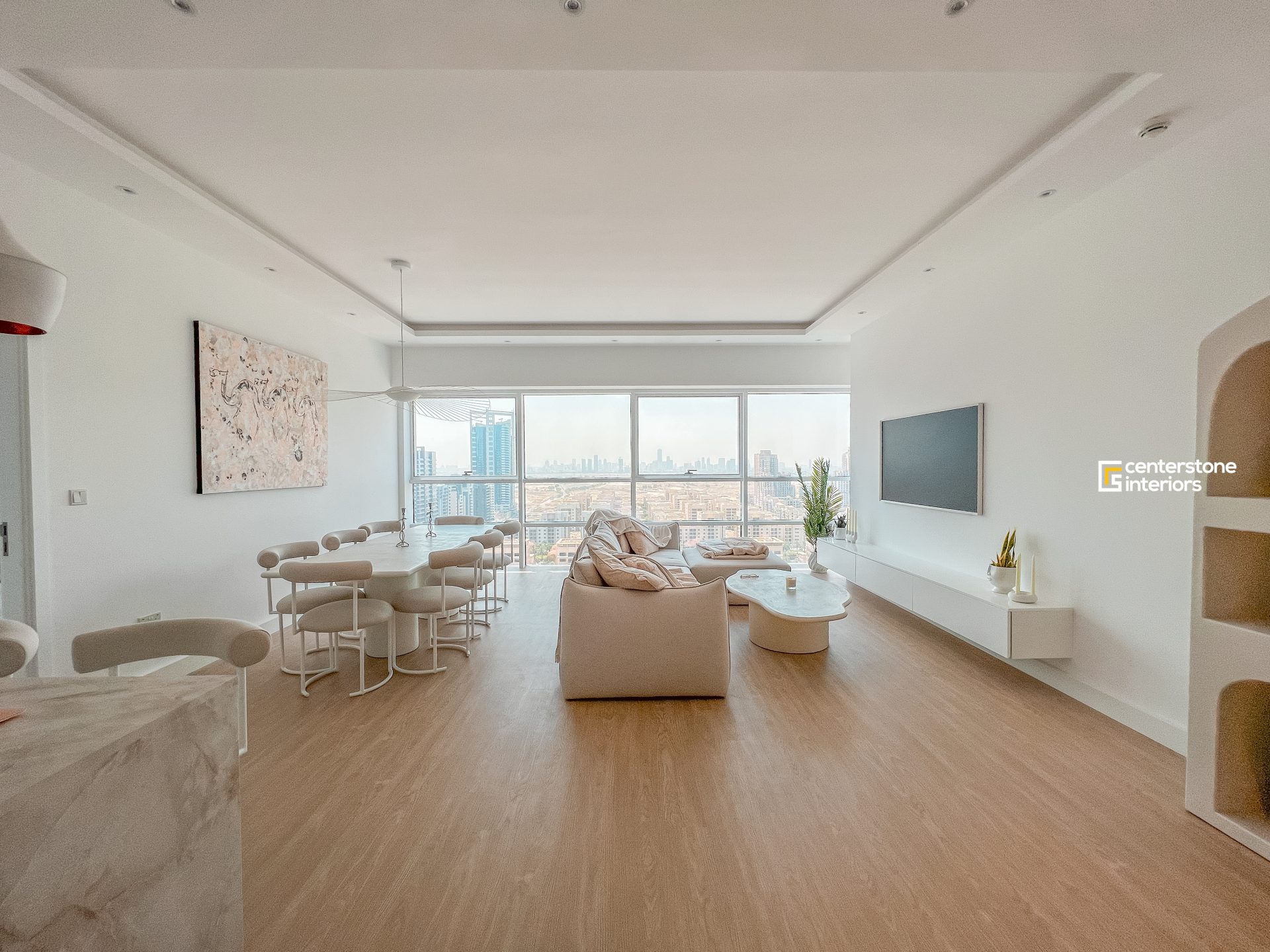 The Greens - Interior Renovation - Living Room