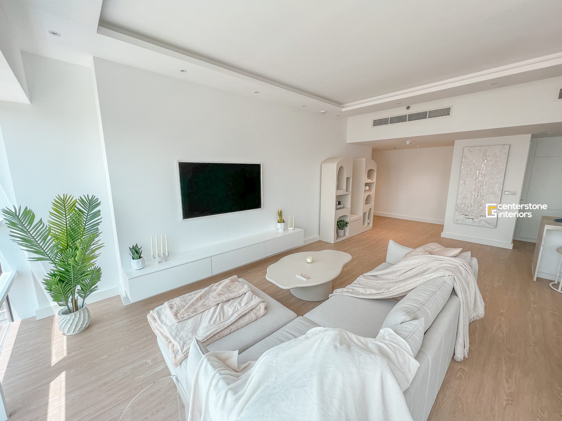 The Greens - Interior Renovation - Living Room
