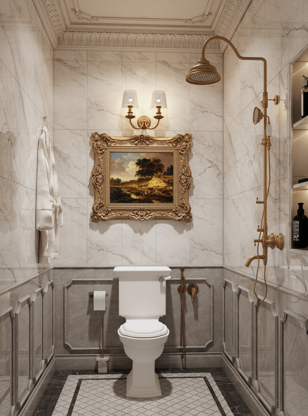 Classic Bathroom Interior Design