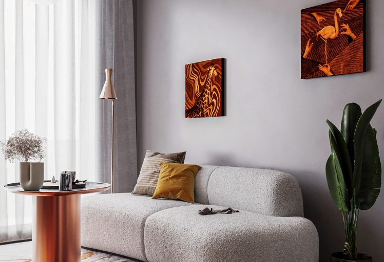 Living Room Interior Design in Dubai Marina