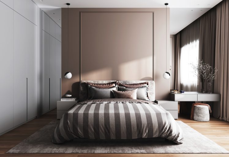 Master Bedroom Interior Design - Downtown Dubai