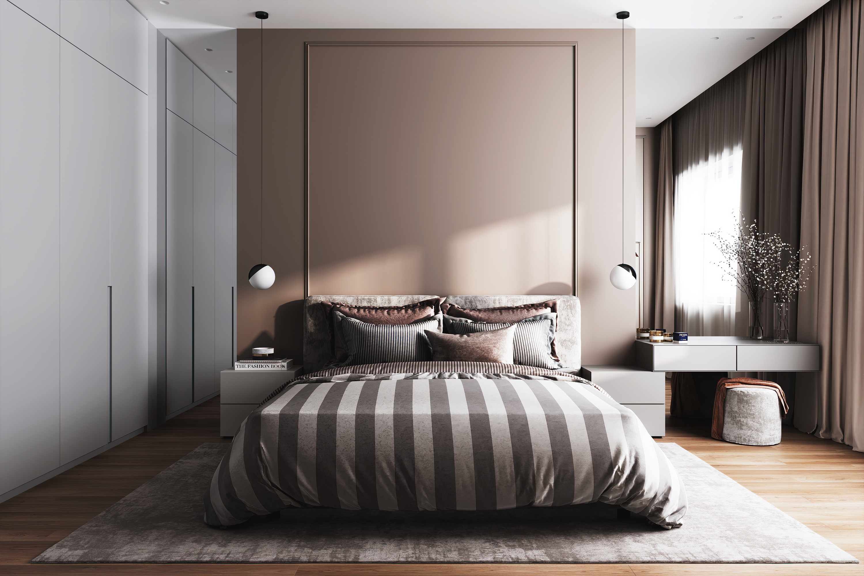 Master Bedroom Interior Design - Downtown Dubai