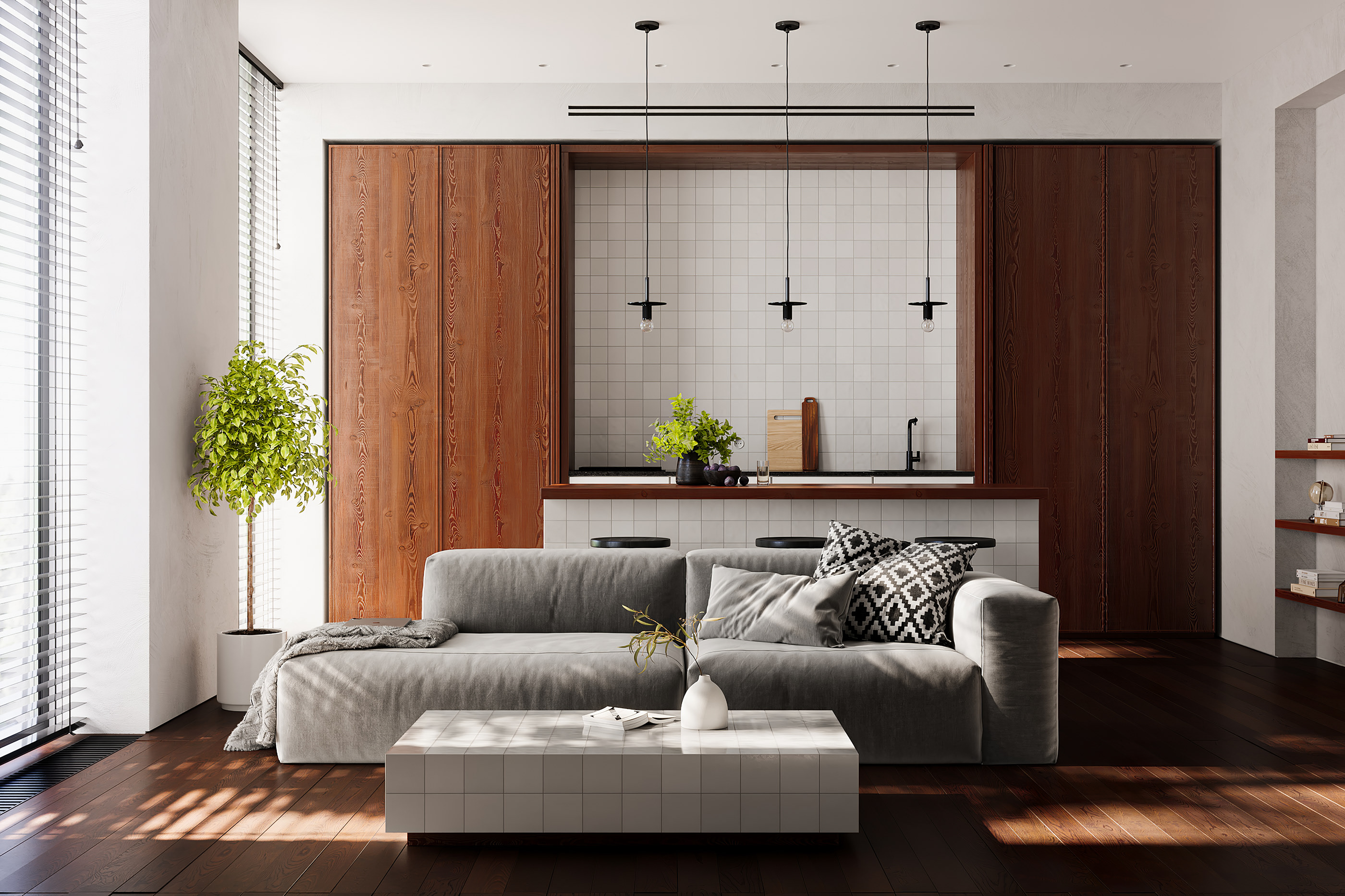 Japandi Style Interior Design - Greens Community