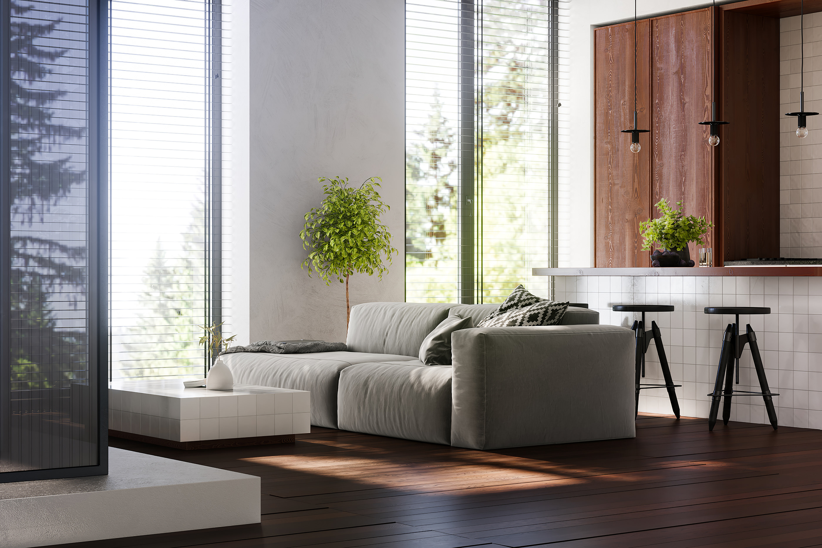 Japandi Style Interior Design - Greens Community